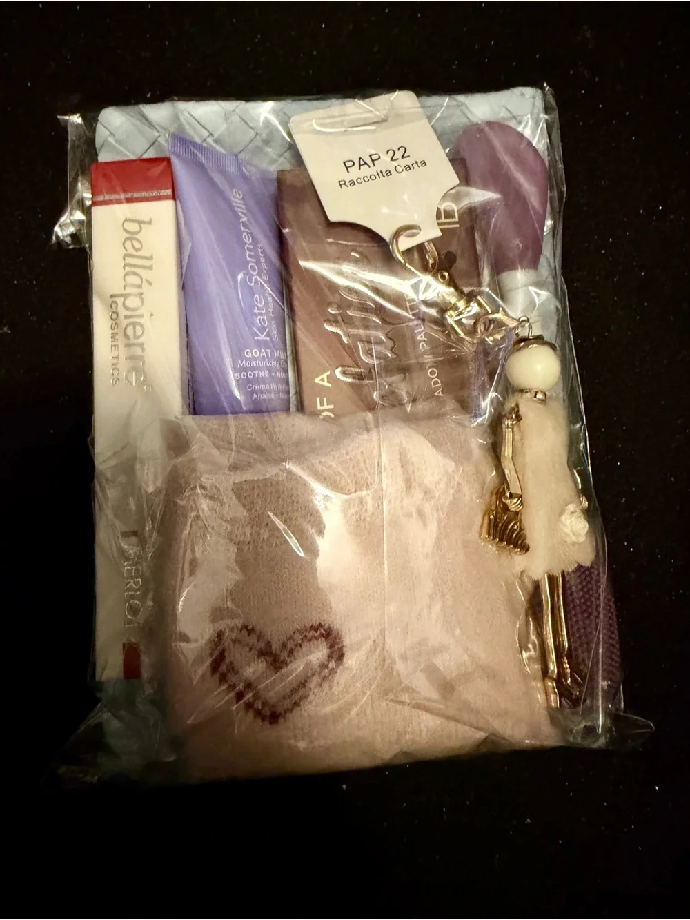 💗Adorable Bundle of Cute Pouch, Makeup, Skincare, Socks and Bag Charm💗 - NEW